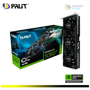 TARJETA DE VIDEO NVIDIA RTX 5060TI 16GB PALIT INFINITY 3X GDDR7 DDL4