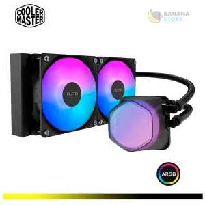 REFRIGERACION LIQUIDA 240 COOLER MASTER ARGB ELITE LIQUID NEGRO AMD/INTEL