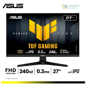 MONITOR ASUS TUF GAMING VG279QM5A 27" FHD 240HZ 0.3MS FAST IPS