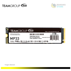 ALMACENAMIENTO SSD M.2 NVME 1TB TEAM GROUP MP33
