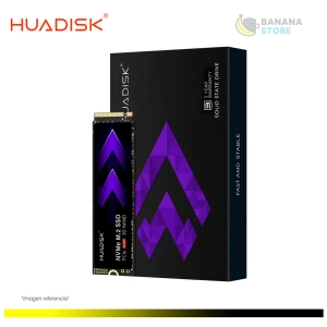 ALMACENAMIENTO HUADISK - 2TB M.2 GEN4 NVME SSD, 2280, PCIE X4, 3D NAND FOR PS5/PC/LAPTOPS