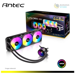 REFRIGERACION LIQUIDA ANTEC 360 LUNA ARGB AMD/INTEL BLACK