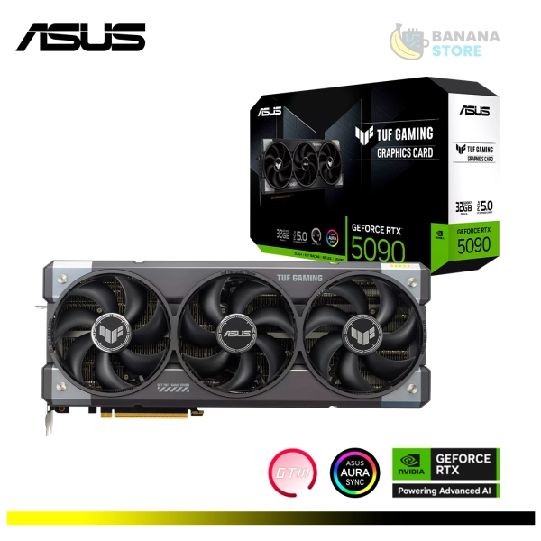 TARJETA DE VIDEO NVIDIA GEFORCE RTX 5090 ASUS TUF GAMING OC EDITION 32GB GDDR7
