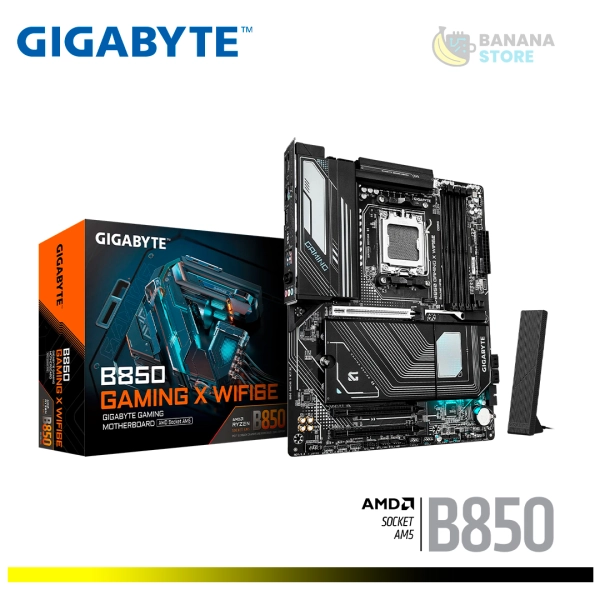 PLACA MADRE B850 GIGABYTE GAMING X WIFI6E ATX AM5