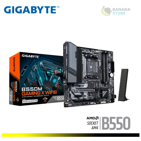 PLACA MADRE B550M GIGABYTE GAMING X WIFI 6 M-ATX AM5