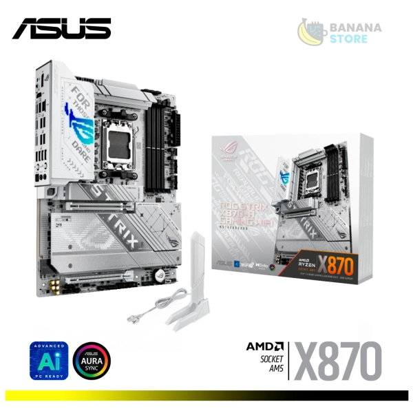 PLACA MADRE X870 ASUS ROG STRIX A GAMING WHITE