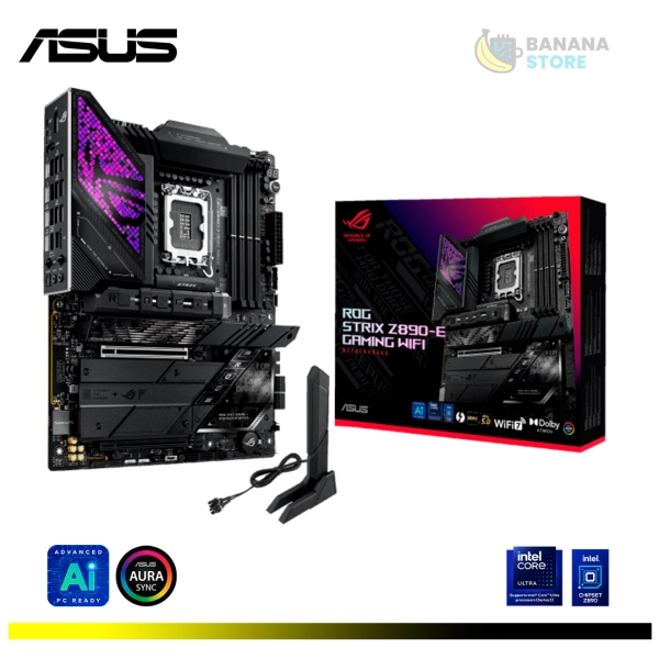 PLACA MADRE Z890-E ASUS ROG STRIX GAMING WIFI AM5 ATX LGA1851
