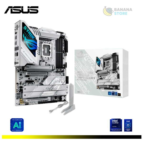PLACA MADRE Z890-A GAMING WIFI ASUS ROG STRIX WHITE