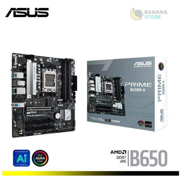 PLACA MADRE B650M -A ASUS PRIME DDR5 LGA 1851