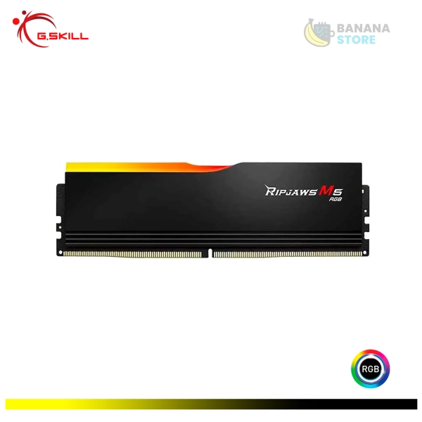 MEMORIA RAM 16GB 1X16 6000 MHZ DDR5 G.SKILL RIPJAW M5 BLACK