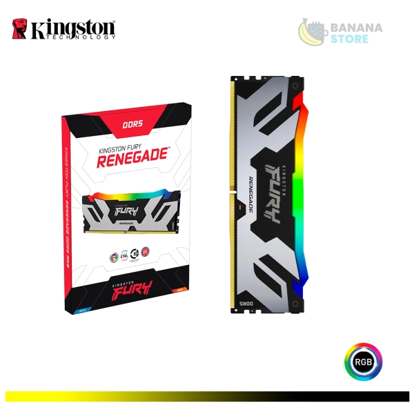 MEMORIA RAM 16GB KINSTONG RENEGADE DDR5 6000 MHZ RGB CL36 AMD/INTEL