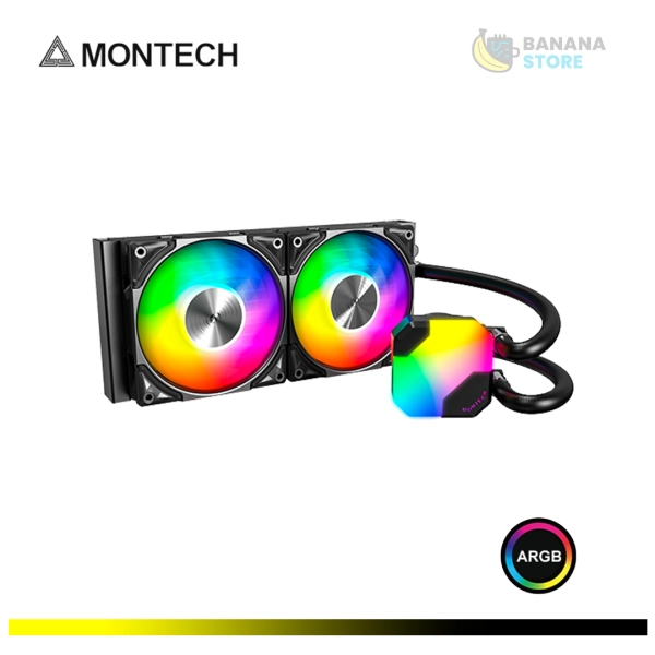 REFRIGERACION 240 MONTECH HYPERFLOW ARGB AMD/INTEL