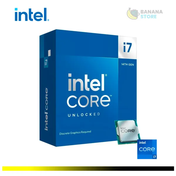 PROCESADOR INTEL CORE I7 14700KF LGA1700 33MB L3 5.60 GHZ