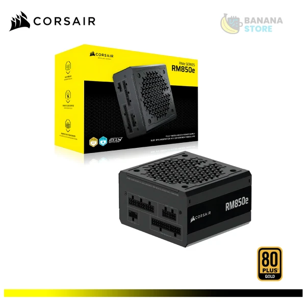FUENTE DE PODER 850W RM850E CORSAIR 80 PLUS GOLD FULL MODULAR ATX 3.1 PCI 5.1