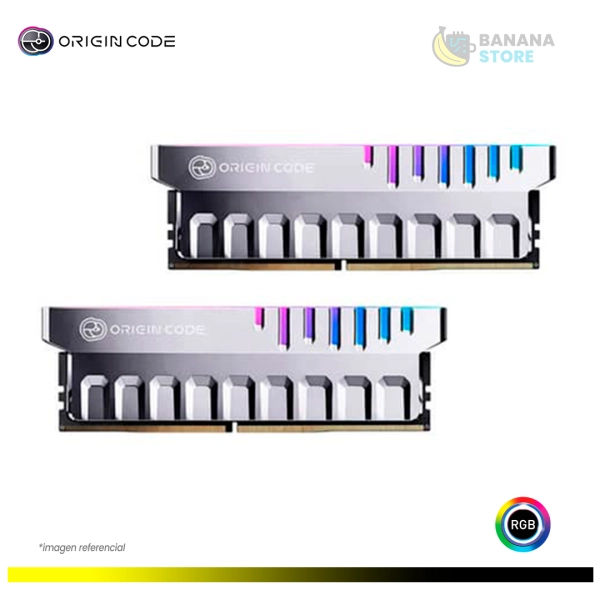 MEMORIA RAM 48GB (2X24) VORTEX ORIGIN CODE DDR5 6000MHZ CL 26 RGB CON TRIPLE VENTILADOR INTEL/ AMD EXPO