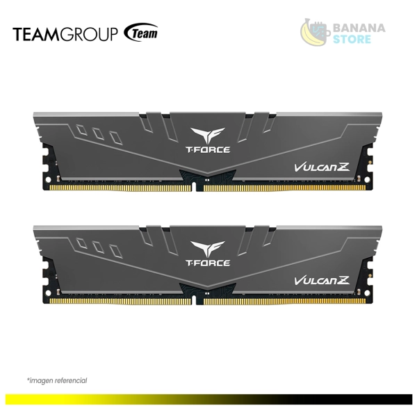 MEMORIA RAM TEAM GROUP VULCAN Z GRIS 16GB 2X8 5200 MHZ DDR5 AMD/INTEL
