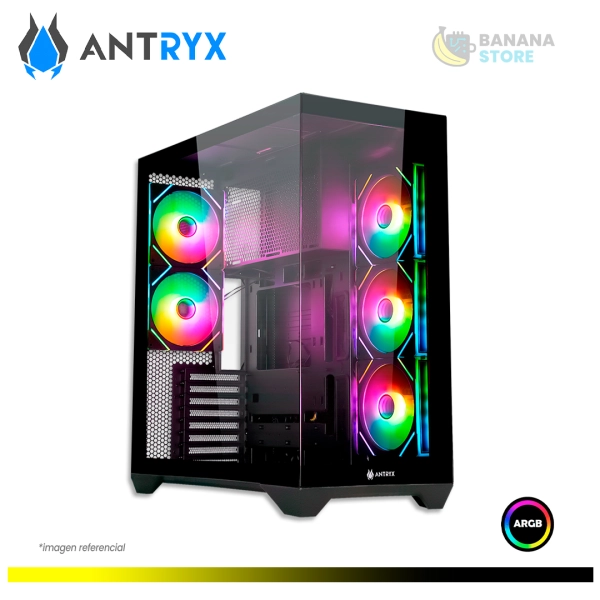 CASE ANTRYX FX 970 PRO FAN X5 ARGB USB-C BLACK