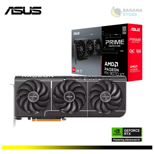 TARJETA DE VIDEO AMD RX 9070XT 16GB OC ASUS PRIME RADEON GDDR6