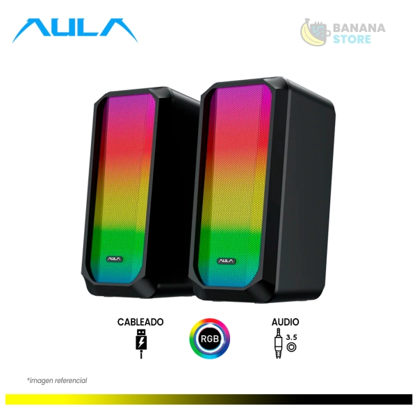 ALTAVOCES AULA N600 CABLEADO BLACK