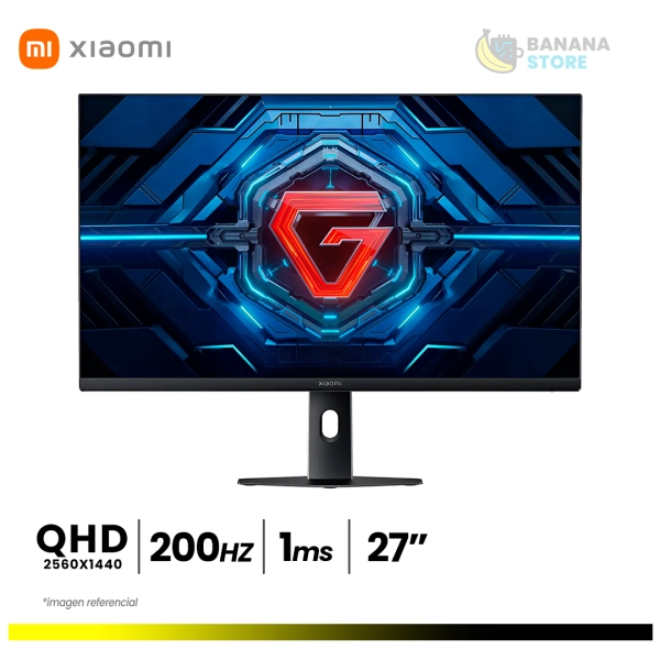 MONITOR XIAOMI G27QI 2026 27" QHD 2560X1440 200HZ 1MS FREESYNC PREMIUM