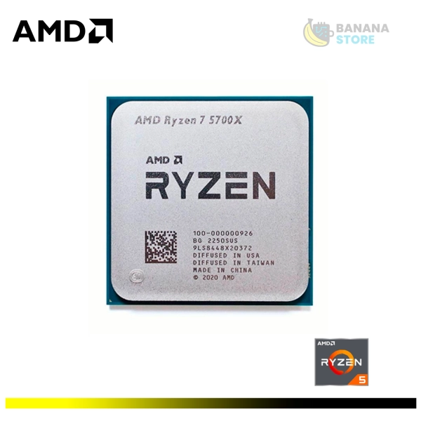 PROCESADOR AMD RYZEN 7 5700X AM4 32MB L3 4.60 GHZ OEM