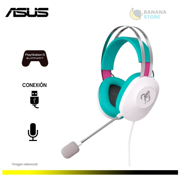 AURICULAR ASUS TUF GAMING H1 GEN II HATSUNE EDICION MIKU 7.1 VIRTUAL