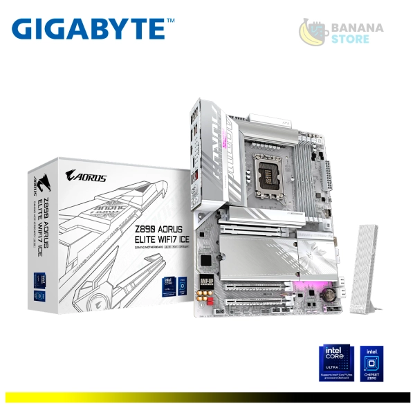 PLACA MADRE GIGABYTE Z890 AORUS ELITE WIFI7 ICE