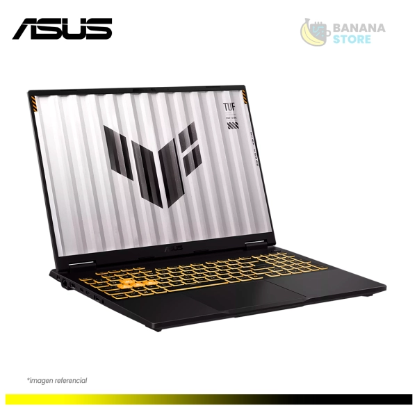 LAPTOP ASUS TUF F16 FX608JMR GAMING CORE™ I7-14650HX 1TB SSD 32GB 16" (1920X1200) 165HZ IPS WIN11 NVIDIA® RTX 5060 8192MB JAEGAR GRAY BACKLIT KEYBOARD