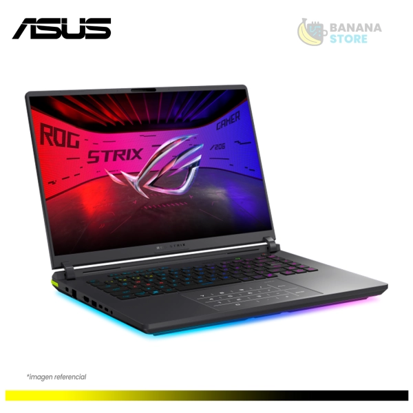 LAPTOP ASUS ROG STRIX G16 G615JMR-AS74 GAMING CORE™ I7-14650HX 1TB SSD 16GB 16" (1920X1200) 165HZ WIN11 NVIDIA® RTX 5060 8192MB ECLIPSE GRAY