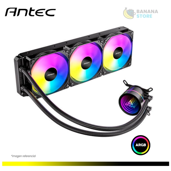 REFRIGERACION LIQUIDA ANTEC 360 LUNA ARGB AMD/INTEL BLACK