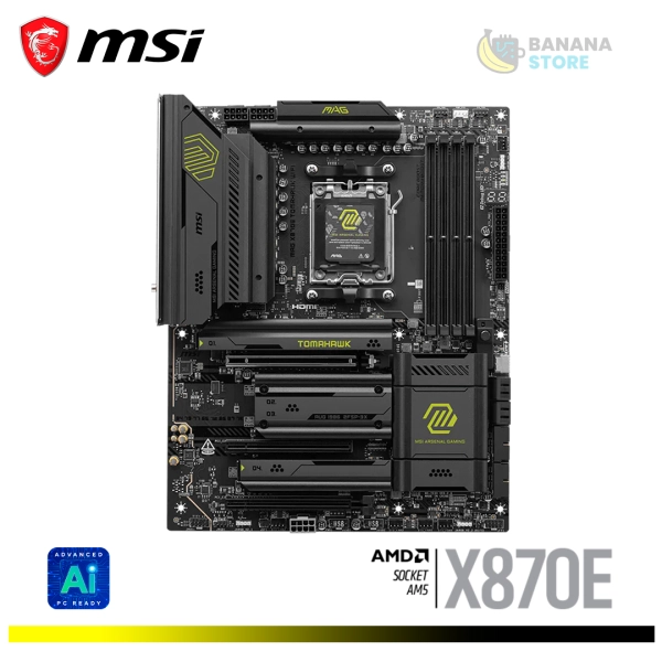 PLACA MADRE MSI MAG X870E TOMAHAWK WIFI ATX AMD AM5