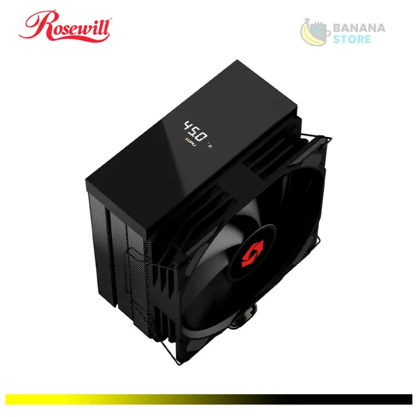 REFRIGERACION AIRE DISPADOR TORRE ROSEWILL BLACK PANTALLA DIGITAL AMD/INTEL