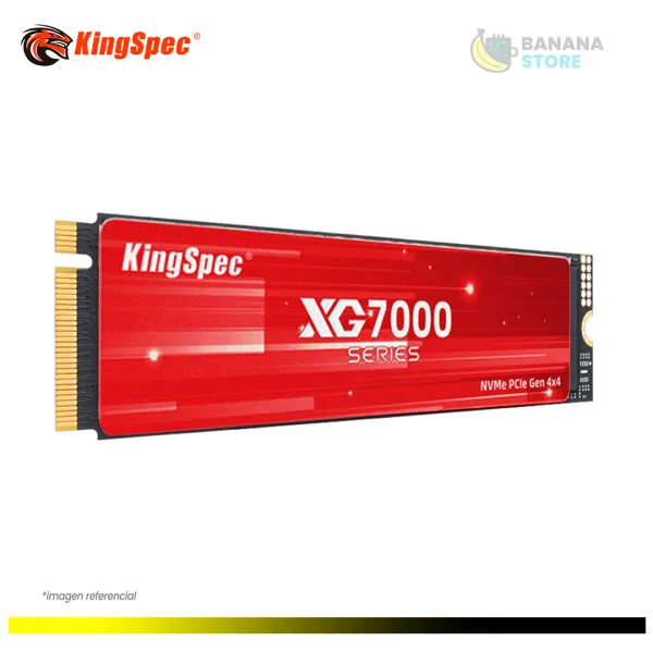 UNIDAD ESTADO SOLIDO 1TB KINGSPEC XG-7000 NVME M.2 7400MB/S 4.0