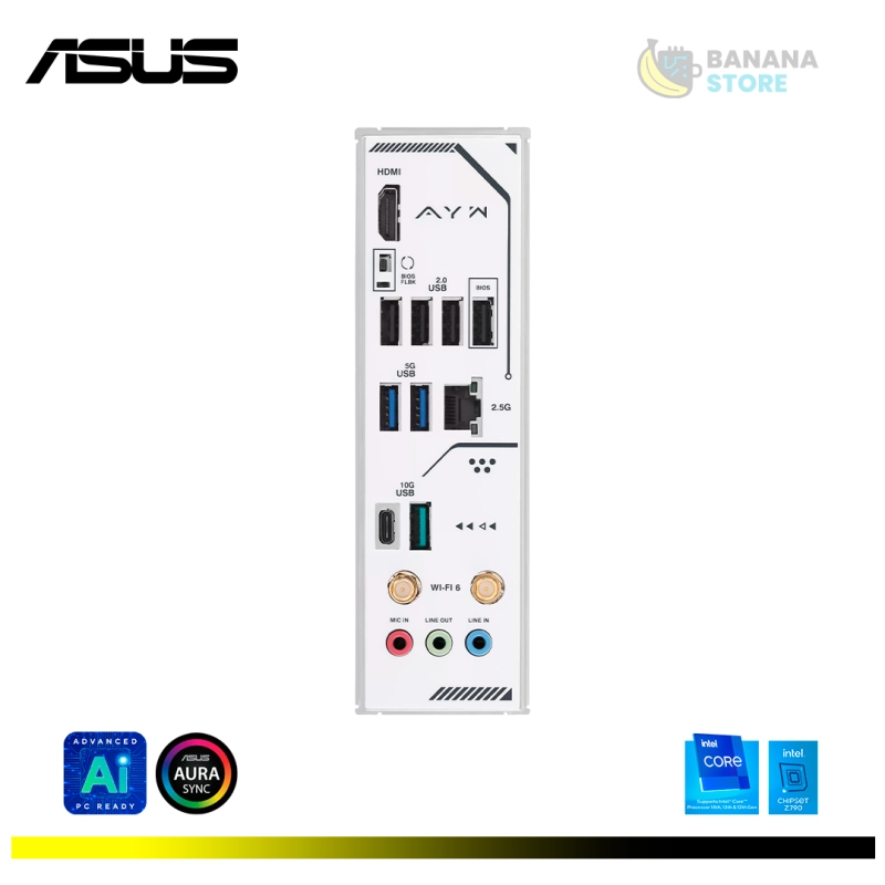PLACA MADRE Z790 ASUS AYW WIFI W II WHITE AM5 ATX
