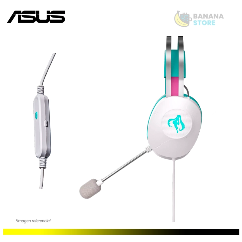 AURICULAR ASUS TUF GAMING H1 GEN II HATSUNE EDICION MIKU 7.1 VIRTUAL