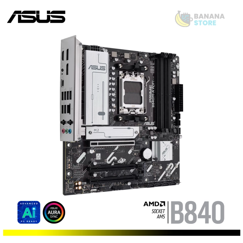 PLACA MADRE B840M-A ASUS PRIME WIFI 4 SLOT AM5 M-ATX