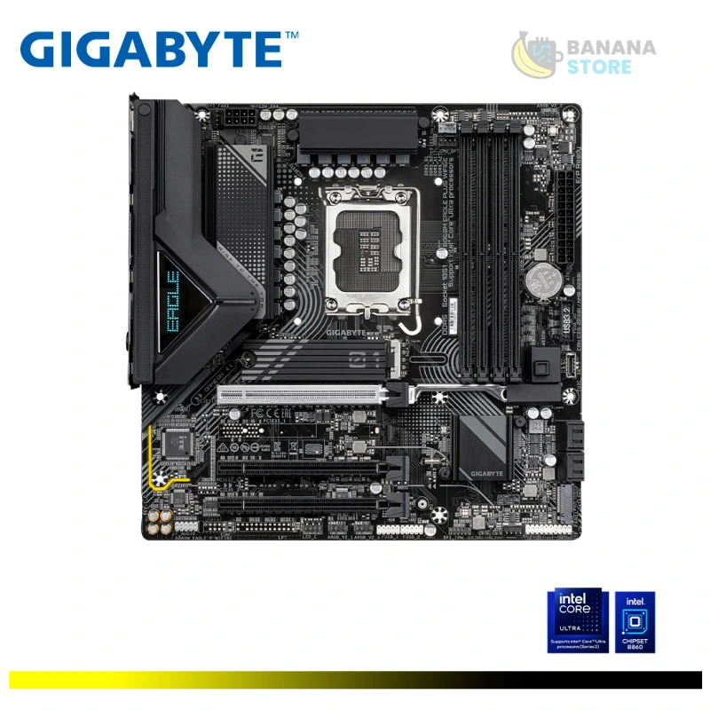 PLACA MADRE GIGABYTE B860M EAGLE PLUS WIFI6E LGA1851 DDR5