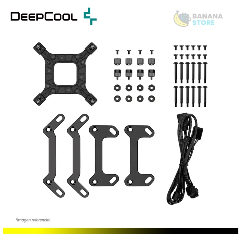 REFRIGERACION LIQUIDA DEEPCOOL LM360 BLACK ALUMINIO 360MM