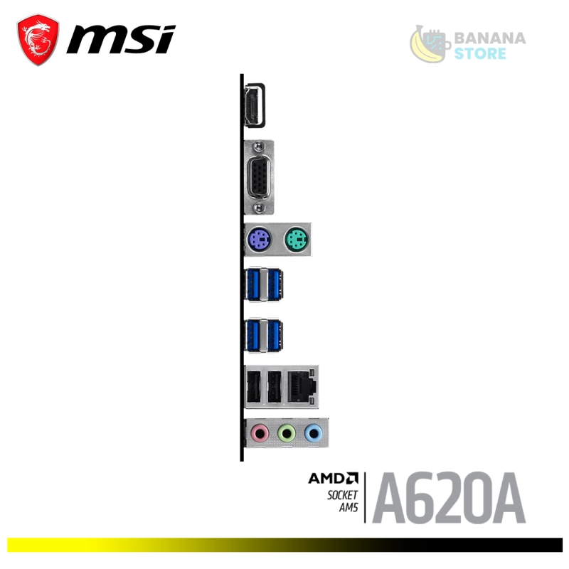 PLACA MADRE A620AM-B EVO DDR5 MSI PRO AM5