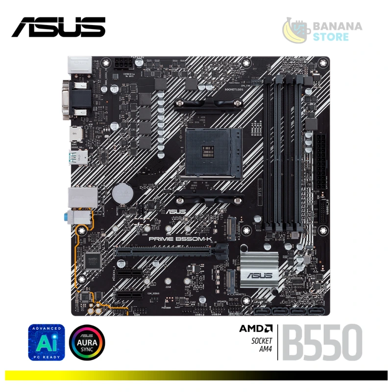 PLACA MADRE B550M-K ASUS PRIME M-ATX AM4