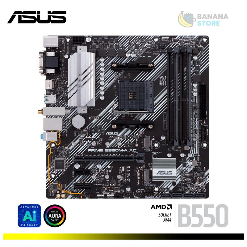 PLACA MADRE B550M-A AC ASUS PRIME WIFI DDR4