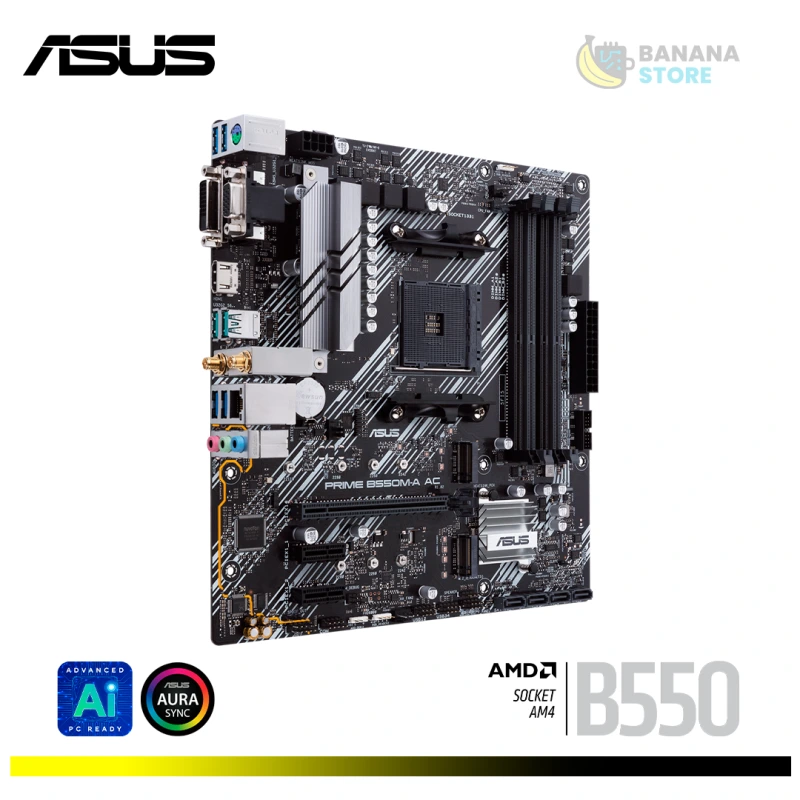 PLACA MADRE B550M-A AC ASUS PRIME WIFI DDR4