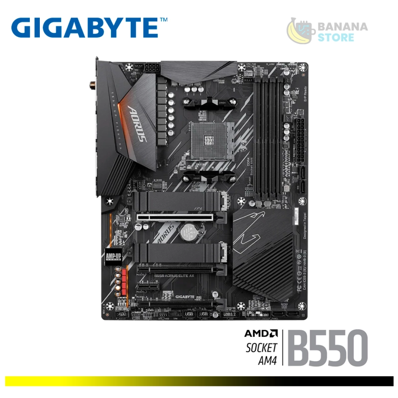 PLACA MADRE B550M AORUS ELITE GIGABYTE AX WIFI