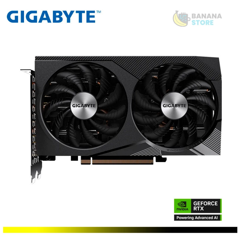 TARJETA DE VIDEO NVIDIA RTX 3060 12GB GDDR6 GIGABYTE WINDFORCE 2X OC EDITION