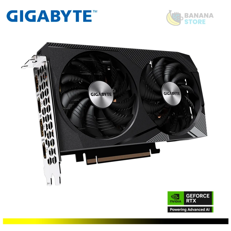 TARJETA DE VIDEO NVIDIA RTX 3060 12GB GDDR6 GIGABYTE WINDFORCE 2X OC EDITION