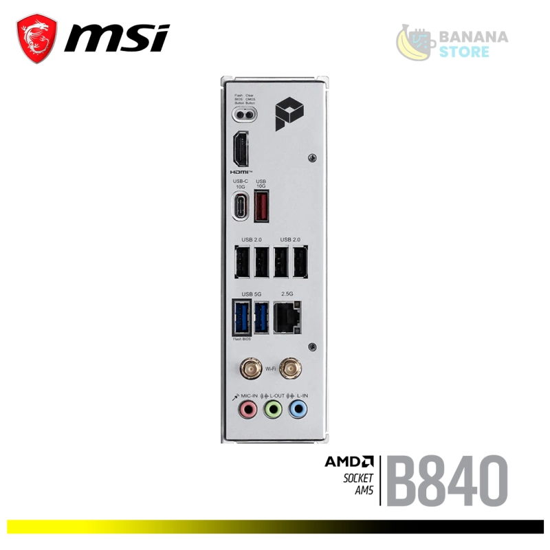 PLACA MADRE B840M-P MSI WIFI6E DDR5 4 SLOT DE RAM