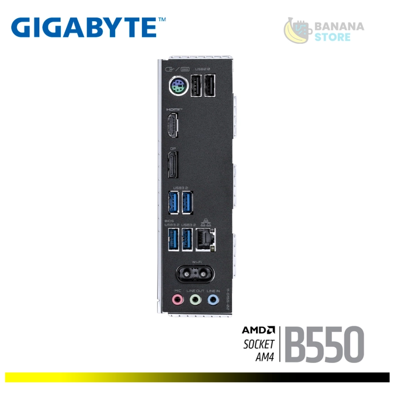 PLACA MADRE B550M GIGABYTE GAMING X WIFI 6 M-ATX AM5