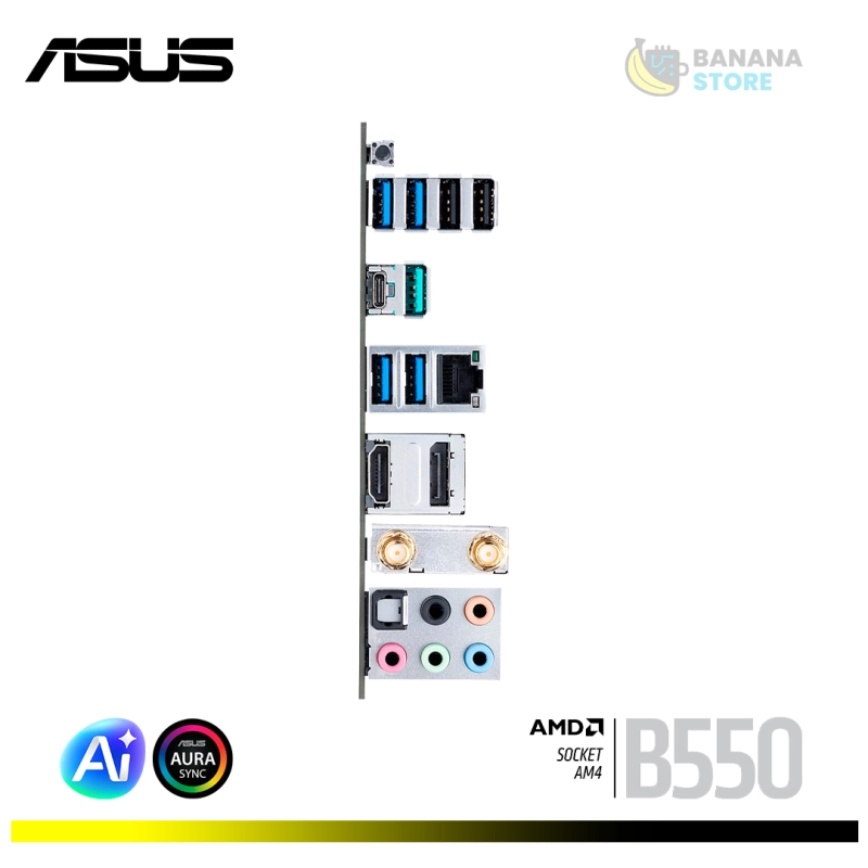 PLACA MADRE B550-PLUS ASUS TUF GAMING WIFI II AM4 ATX