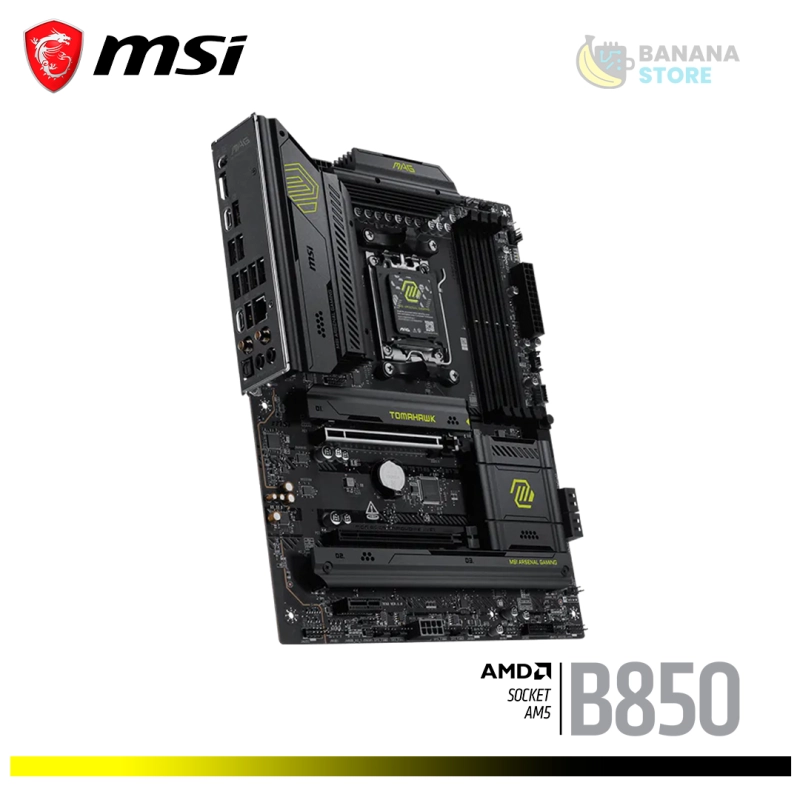 PLACA MADRE B850 MSI MAG TOMAHAWK WIFI ATX DDR5 AM5