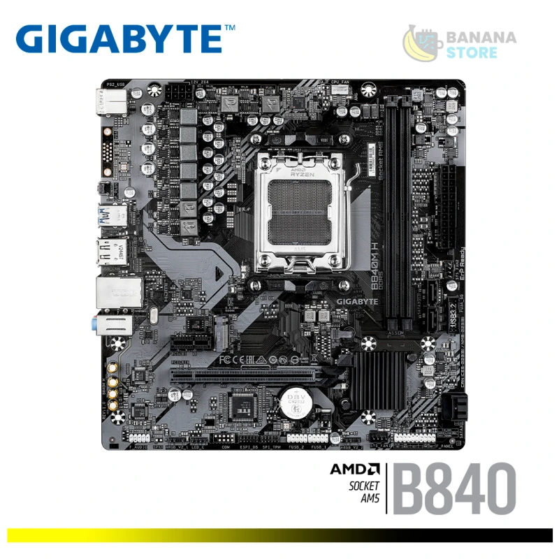 PLACA MADRE B840M-H GIGABYTE AM5 M-ATX DDR5